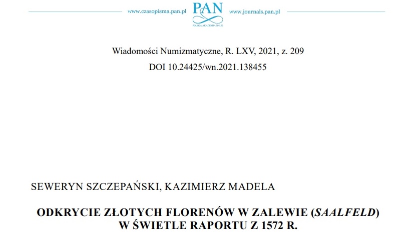 You are currently viewing <strong>Złote floreny z Zalewa</strong>